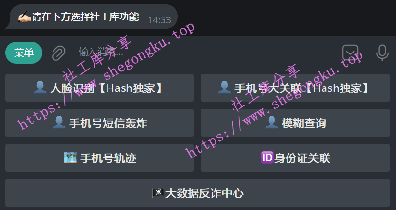 图片[1]-社工库分享 – 哈希社工库，人脸识别、手机号查询、短信轰炸-社工库
